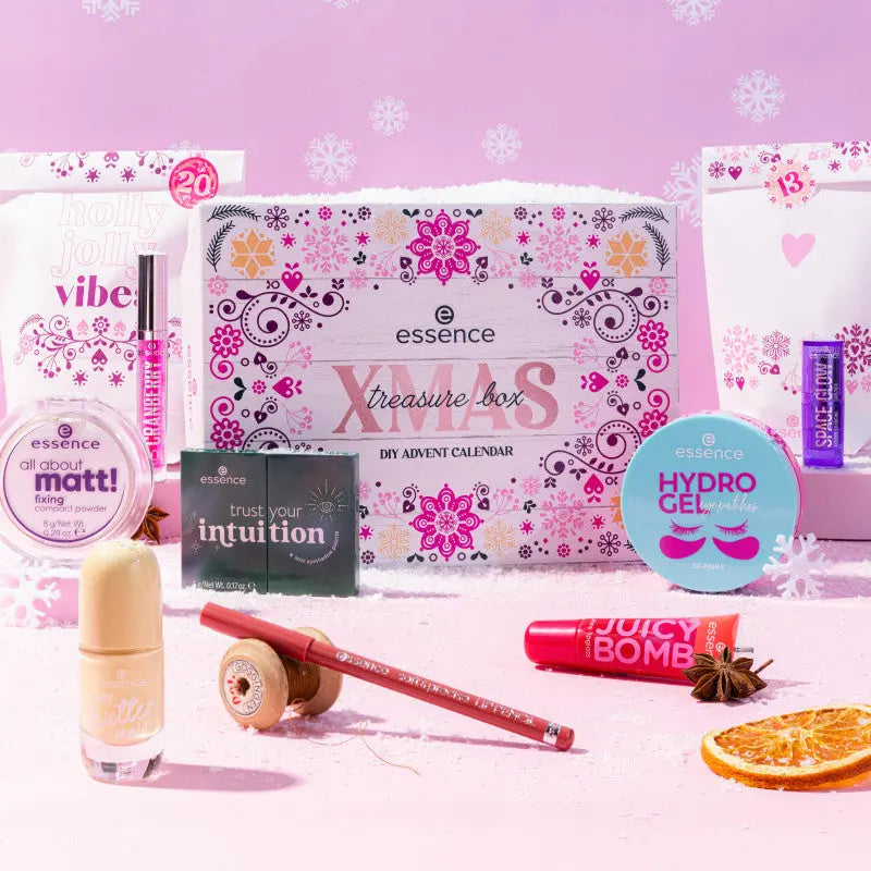 XMAS treasure box DIY ADVENT CALENDAR essence essence