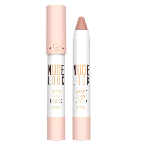 CRAYON A LEVRES CREAMY SHINE NUDE LOOK GOLDEN ROSE 01