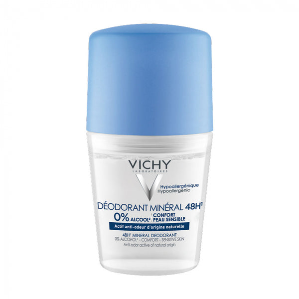 Deodorant 48h 50ml Minéral Roll-on Peaux Sensibles