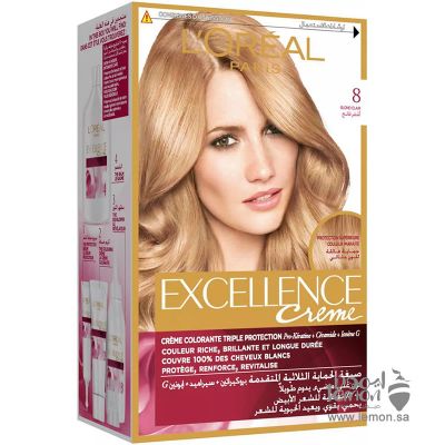 L'OREAL PROFESSIONNEL - EXCELLENCE CREME 8 BLOND CLAIR