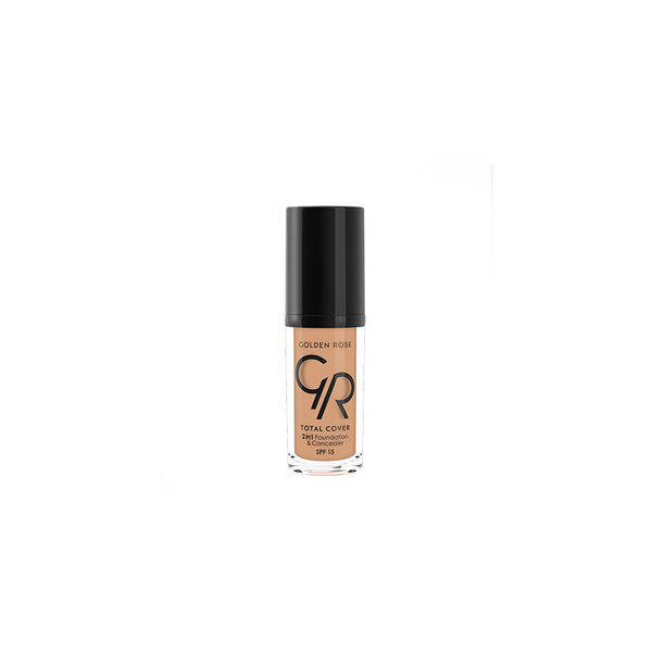 FOND DE TEINT ET CORRECTEUR TOTAL COVER 2 IN 2 GOLDEN ROSE 16