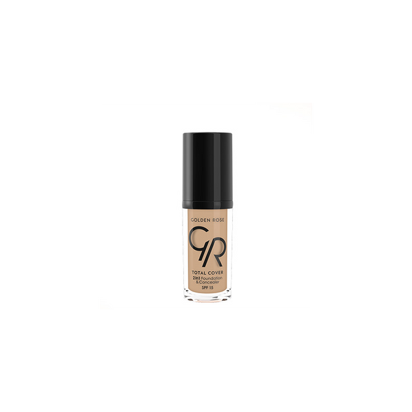 FOND DE TEINT ET CORRECTEUR TOTAL COVER 2 IN 2 GOLDEN ROSE 07