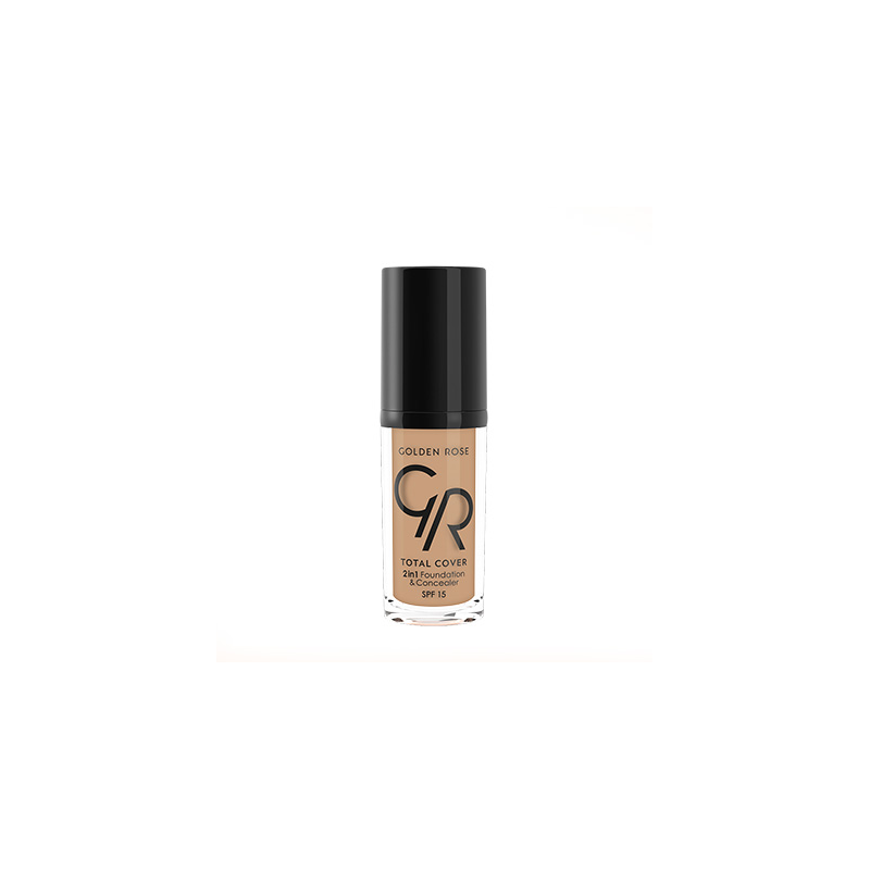 FOND DE TEINT ET CORRECTEUR TOTAL COVER 2 IN 2 GOLDEN ROSE 18