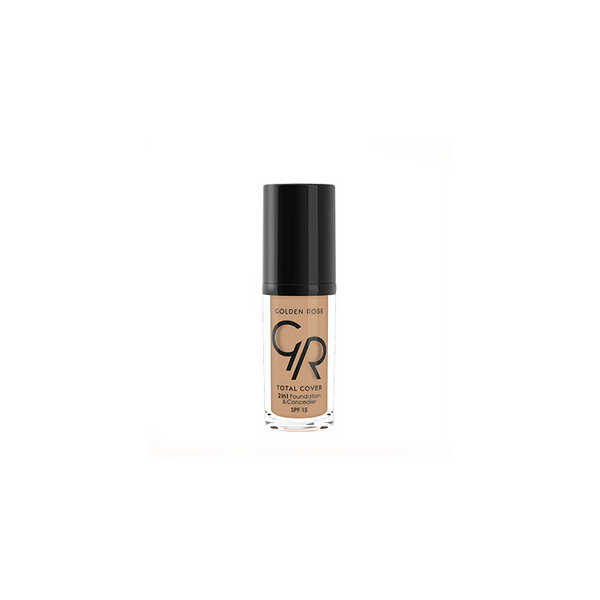 FOND DE TEINT ET CORRECTEUR TOTAL COVER 2 IN 2 GOLDEN ROSE 18