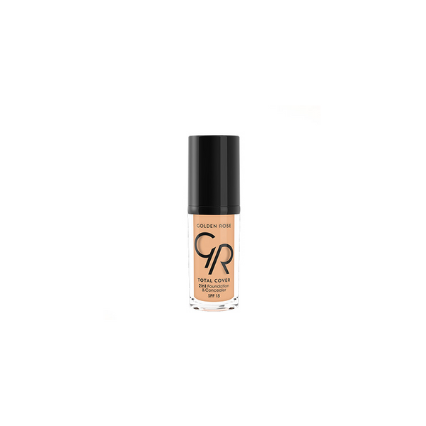 FOND DE TEINT ET CORRECTEUR TOTAL COVER 2 IN 2 GOLDEN ROSE 08