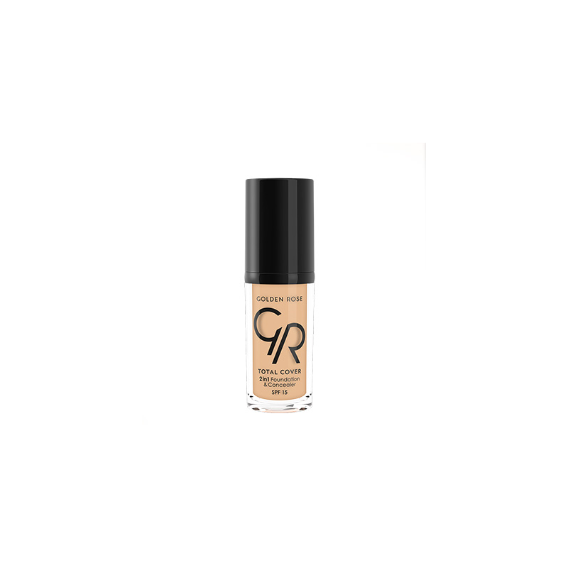 FOND DE TEINT ET CORRECTEUR TOTAL COVER 2 IN 2 GOLDEN ROSE 03