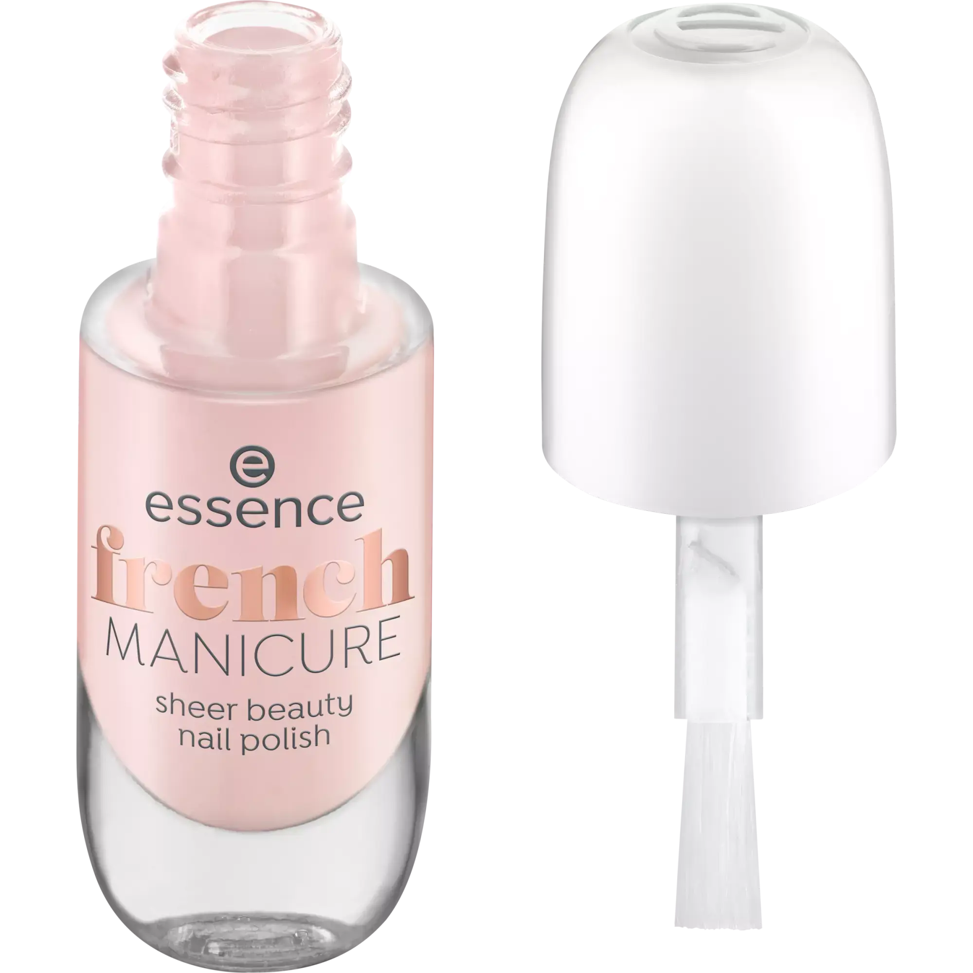 french MANICURE sheer beauty nail polish vernis à ongles essence
