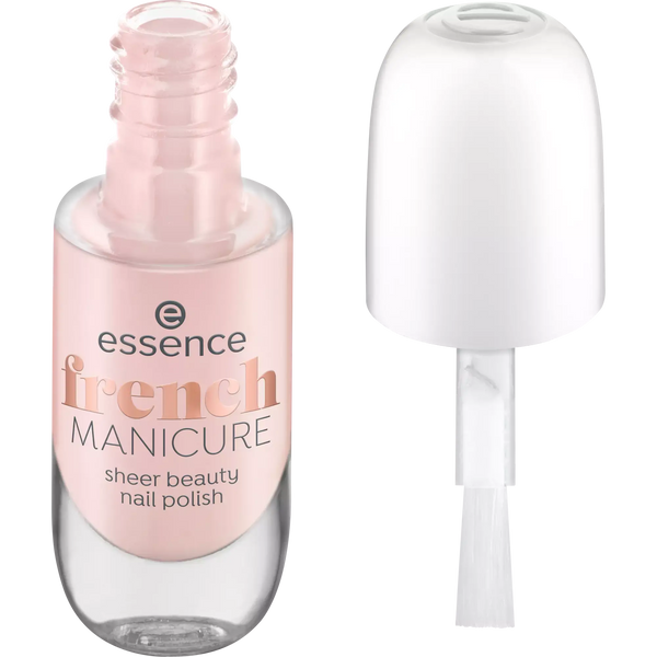 french MANICURE sheer beauty nail polish vernis à ongles essence