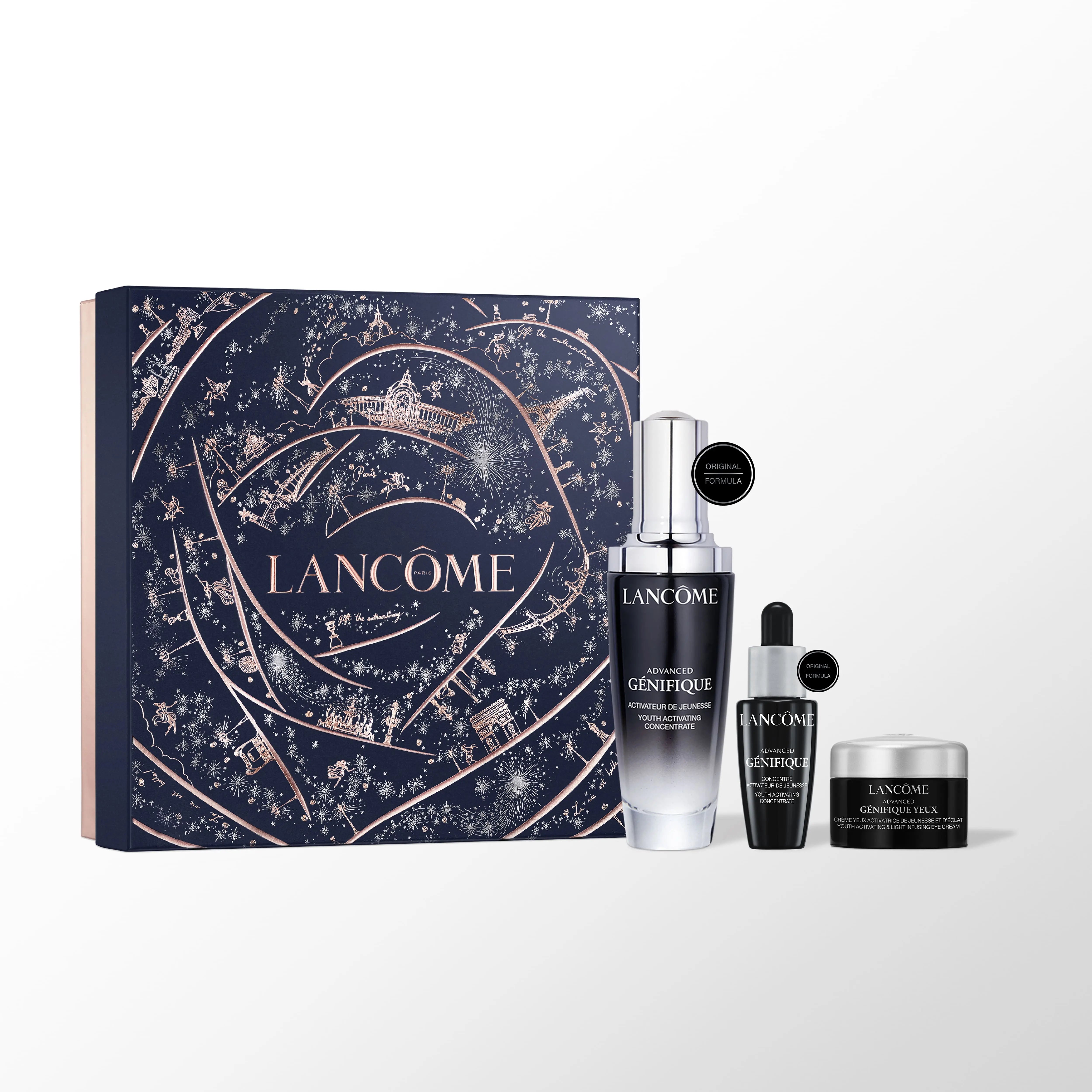 genifique Coffret Cadeau Soin Advanced Génifique Serum de Lancôme – Collection exclusive de Noël Lancôme