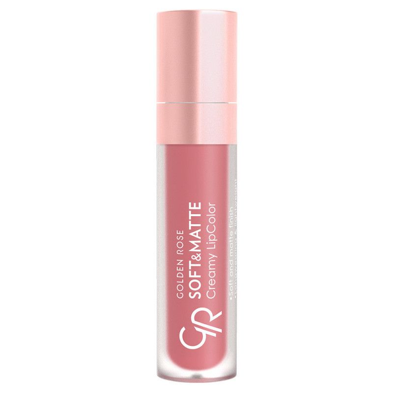 GLOSS CREAMY SOFT & MATTE GOLDEN ROSE 108