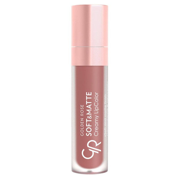 GLOSS CREAMY SOFT & MATTE GOLDEN ROSE 107