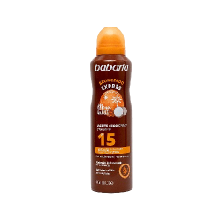 HUILE SECHE SPRAY COCONUT SPF15 BABARIA