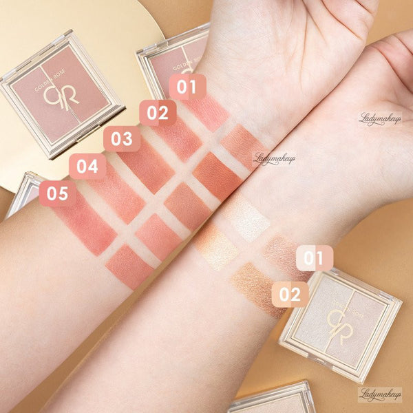 ICONIC BLUSH DUO Golden Rose