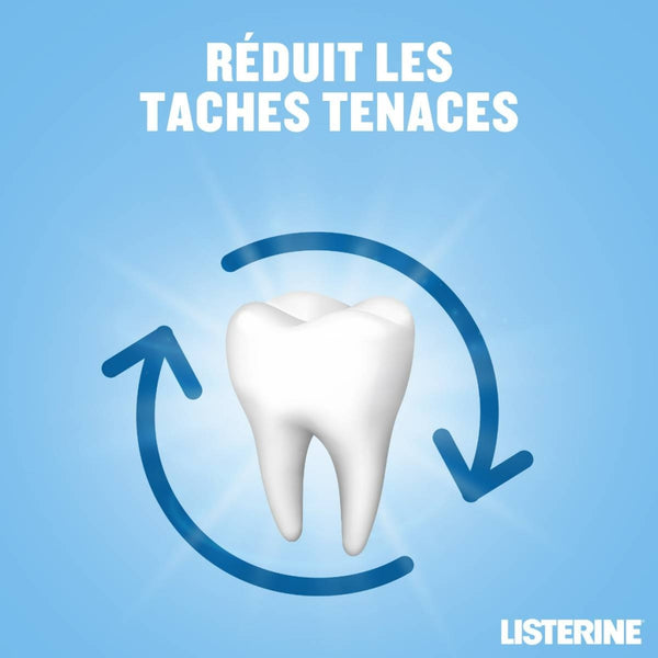 Bain de Bouche LISTERINE Soin Blancheur Goût Plus Léger
