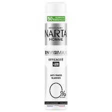 NARTA Invisimax 0% Spray déodorant - 200 ml