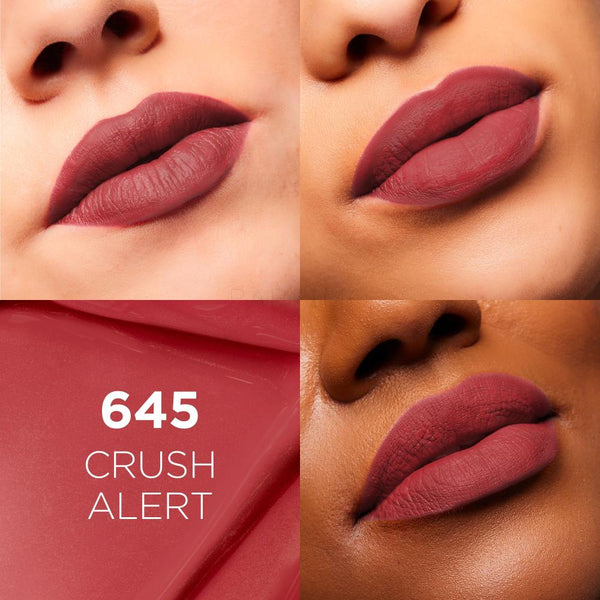 L'Oréal Paris Infaillible Matte Resistance Lipstick 645 Crush Alert 5ml - Lipstick for women Red, Liquid, Matt