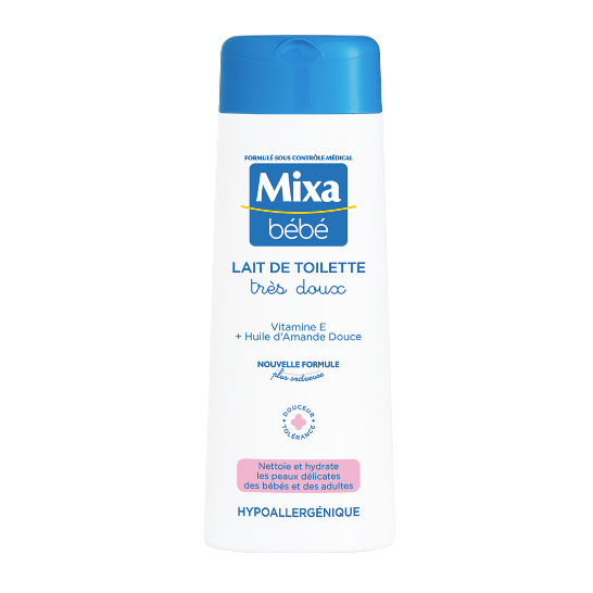 Mixa Bébé Lait de Toilette Très Doux 250ml