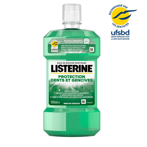 Bain de Bouche LISTERINE Protection Dents Et Gencives