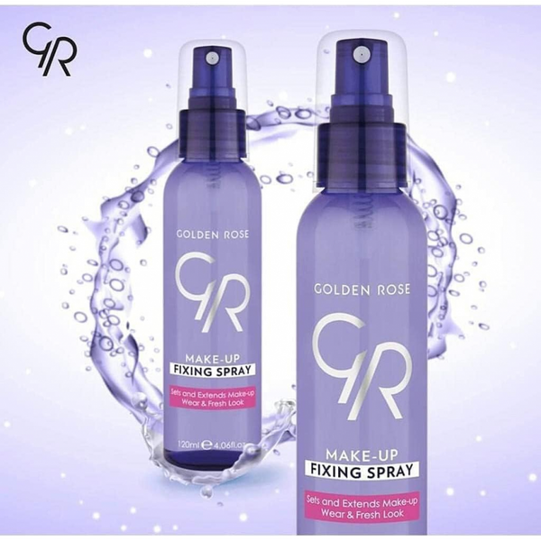 FIXING SPRAY MATTE Golden Rose