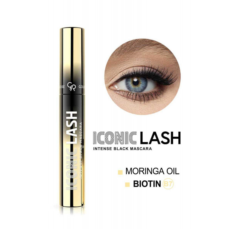 MASCARA ICONIC LASH INTENSE BLACK GOLDEN ROSE