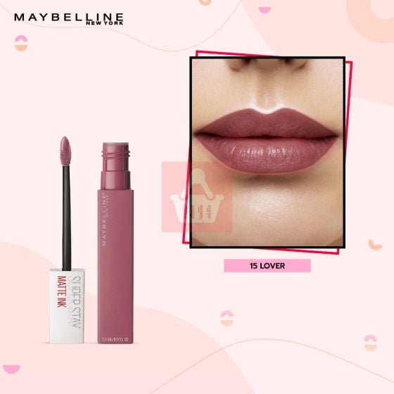 Maybelline SuperStay Matte Ink Liquid Lipstick - 15 Lover