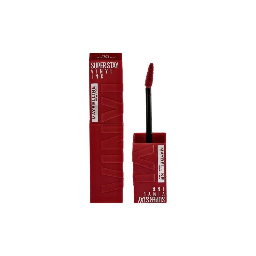 MAYBELLINE - SUPERSTAY VINYL INK ROUGE A LEVRES LIQUIDE 30 UNRIVALED