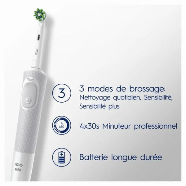 Oral-B Vitality 100 Sensi UltraThin Brosse À Dents Électrique