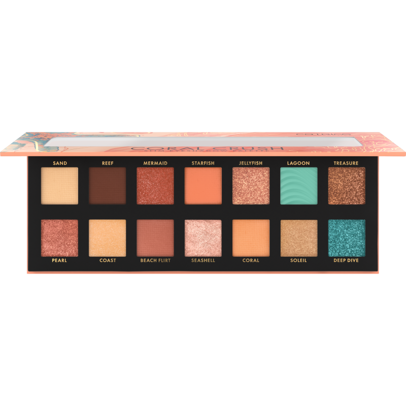 PALETTE FARD A PAUPIERES CORAL CRUSH SLIM CATRICE