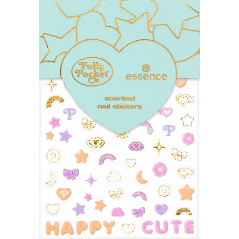 polly pocket Stickers parfumés pour ongles essence essence