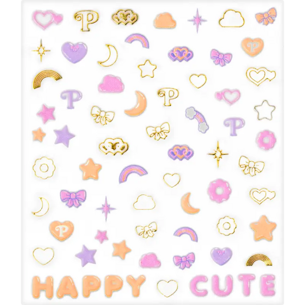 polly pocket Stickers parfumés pour ongles essence essence