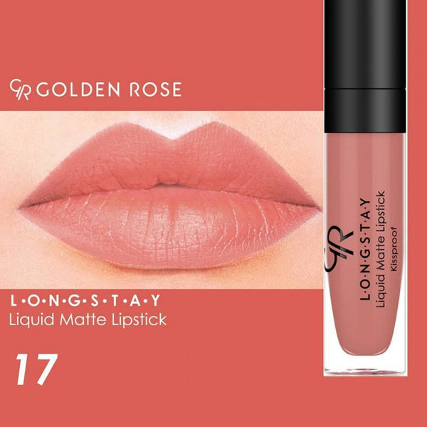 ROUGE A LEVRES LIQUIDE LONGUE TENUE GOLDEN ROSE 17