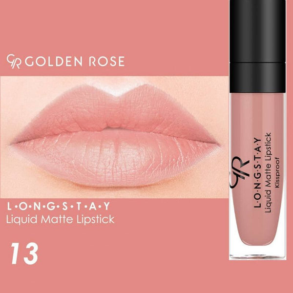 ROUGE A LEVRES LIQUIDE LONGUE TENUE GOLDEN ROSE 13