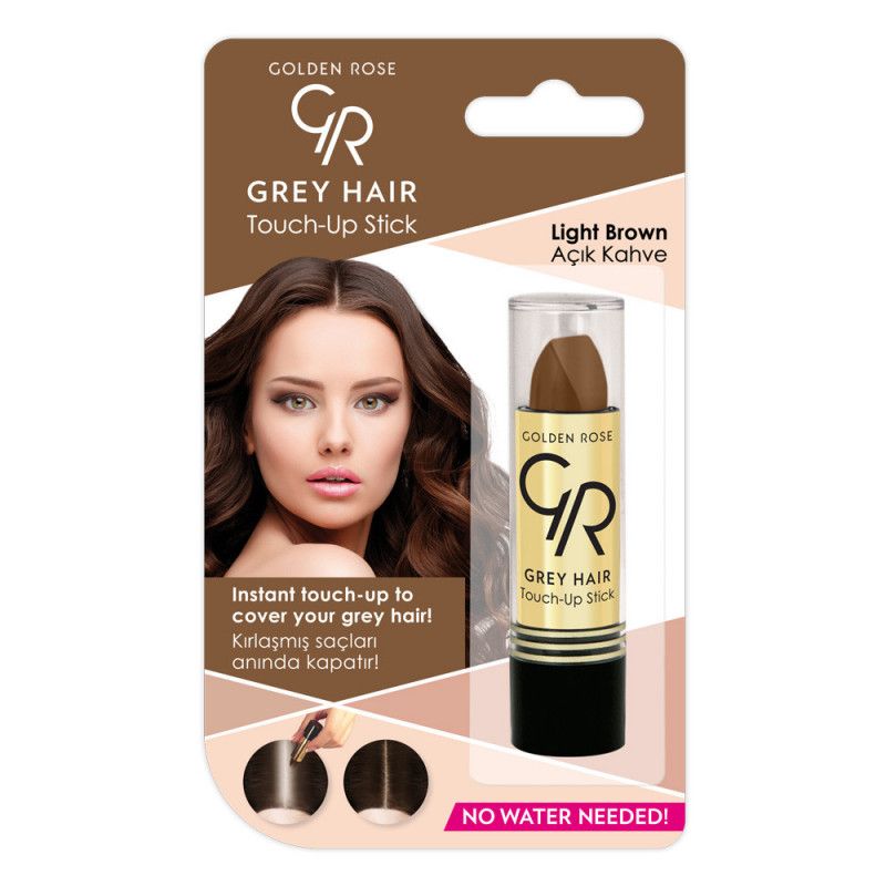 STICK POUR LES CHEVEUX GRIS GOLDEN ROSE 06 LIGHT BROWN