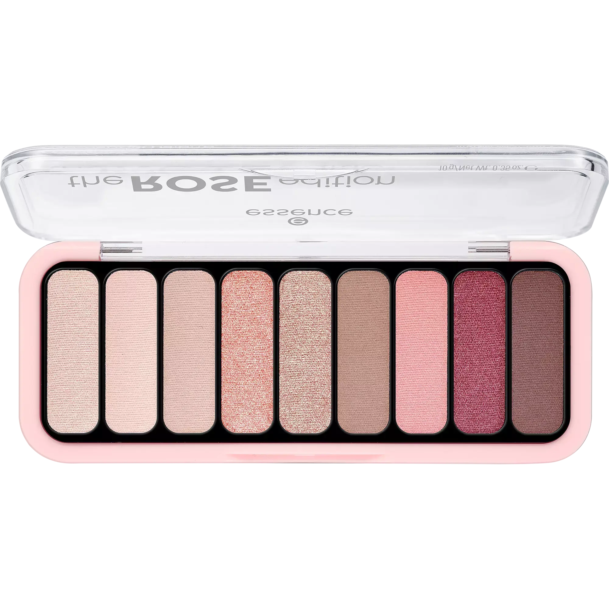 the ROSE edition palette fards à paupières essence