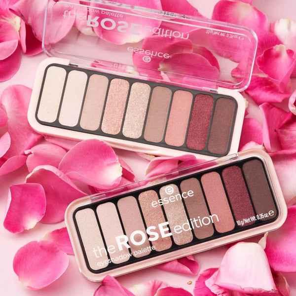 the ROSE edition palette fards à paupières essence