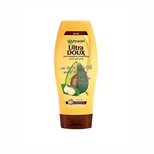 GARNIER ULTRA DOUX AVOCADO OIL & SHEA BUTTER CONDITIONER - 360 ML