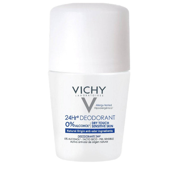 DEODORANT 24H TOUCHER SEC SANS SELS D'ALUMINIUM ROLL-ON 50ML