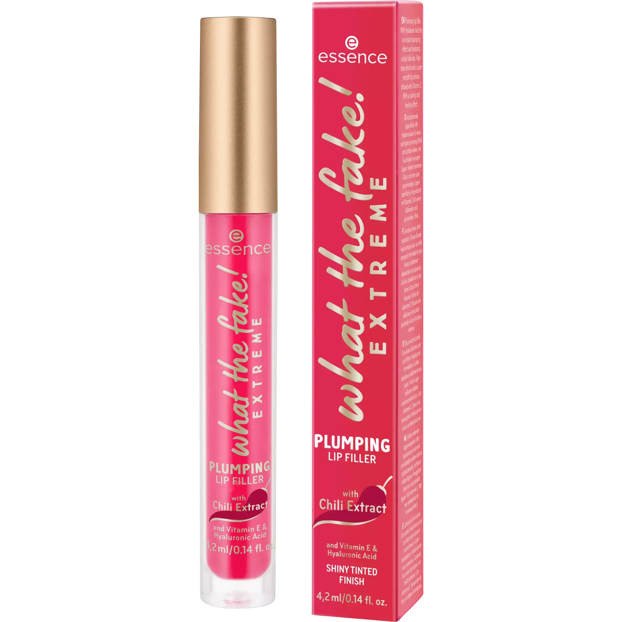 what the fake! EXTREME PLUMPING LIP FILLER repulpeur lèvres extrême essence