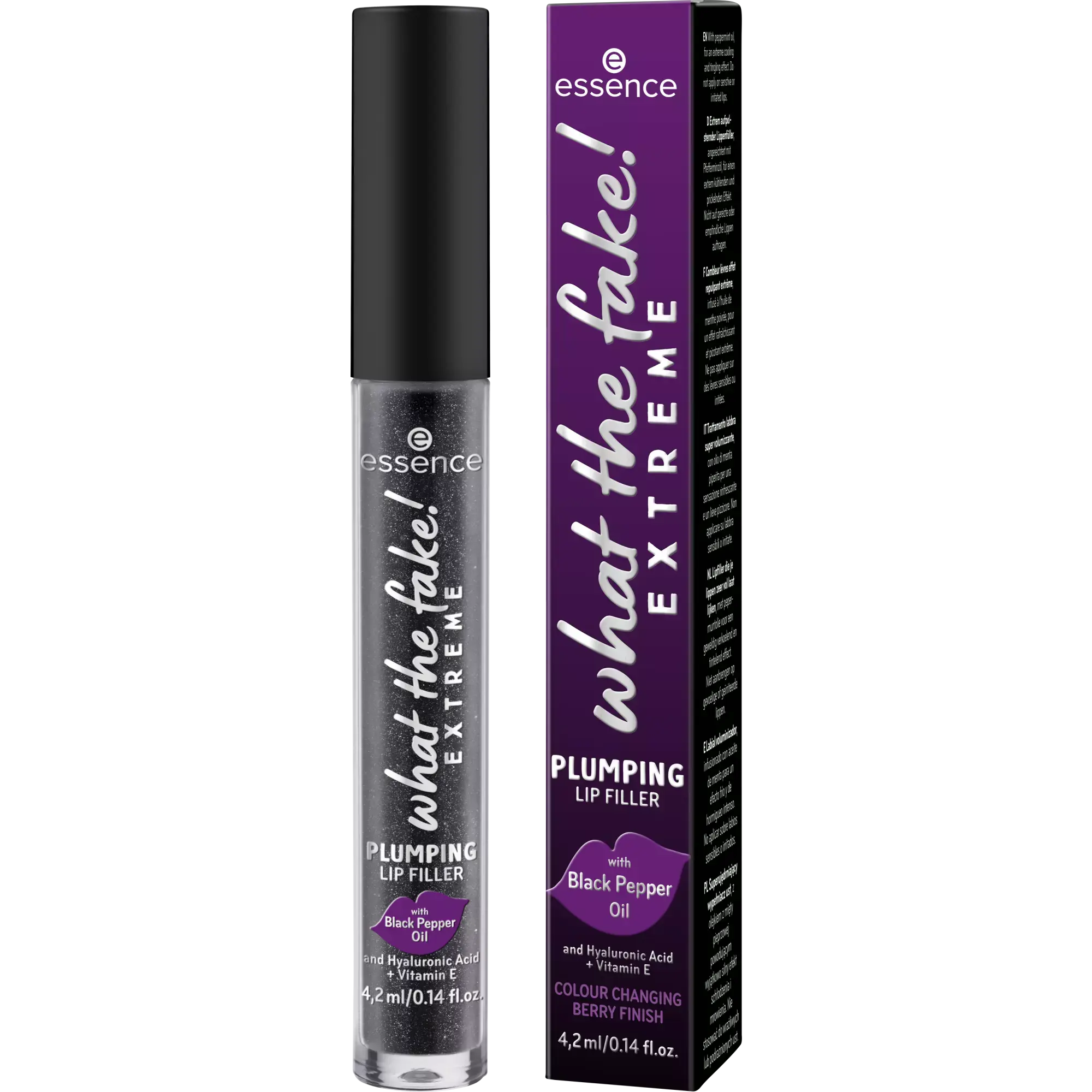 what the fake! EXTREME PLUMPING LIP FILLER repulpeur lèvres extrême essence