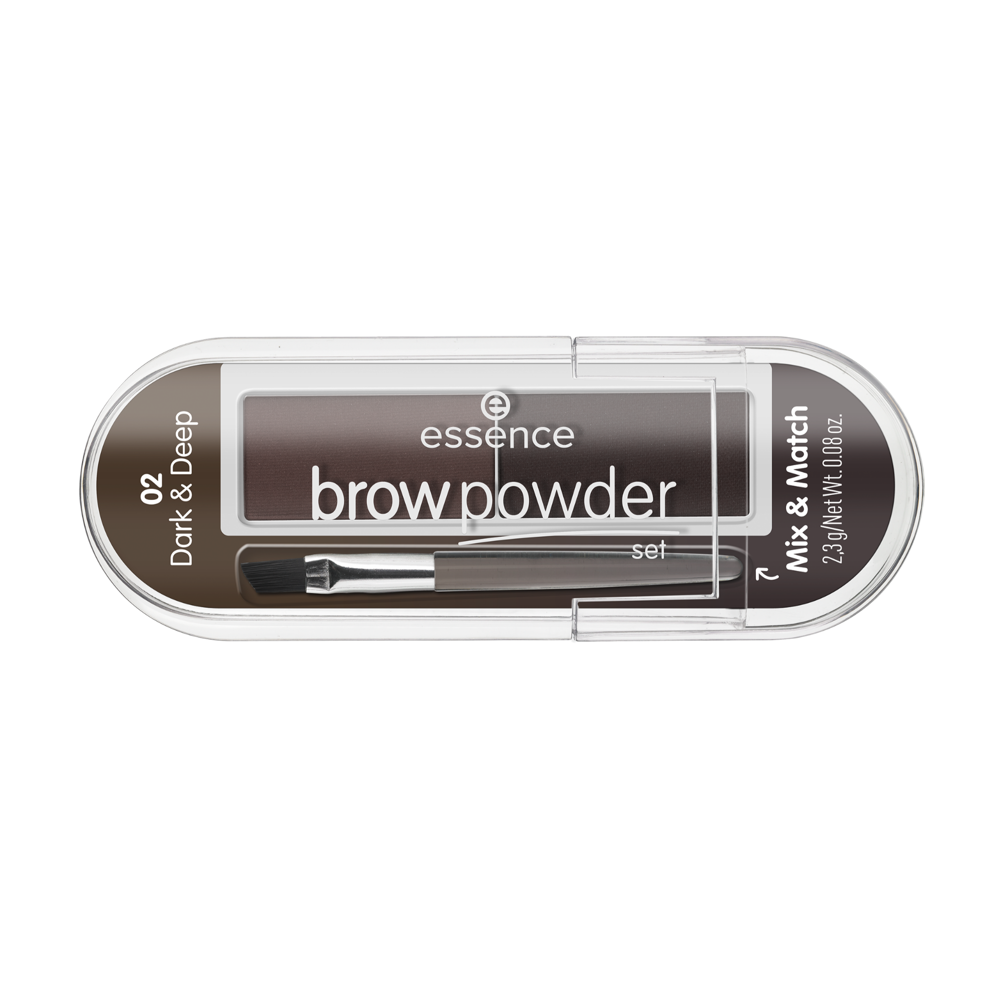 brow powder set poudre sourcils - dark & deep