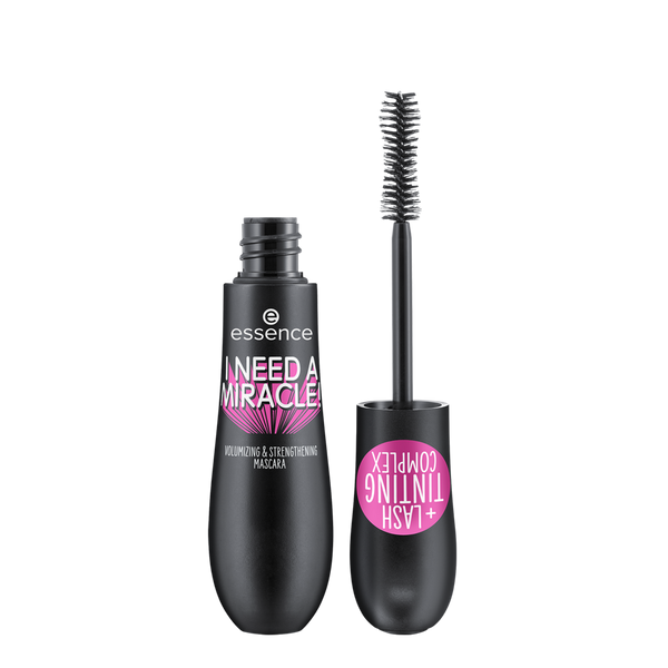 I NEED A MIRACLE! VOLUMIZING & STRENGTHENING MASCARA mascara volumateur et fortifiant - black