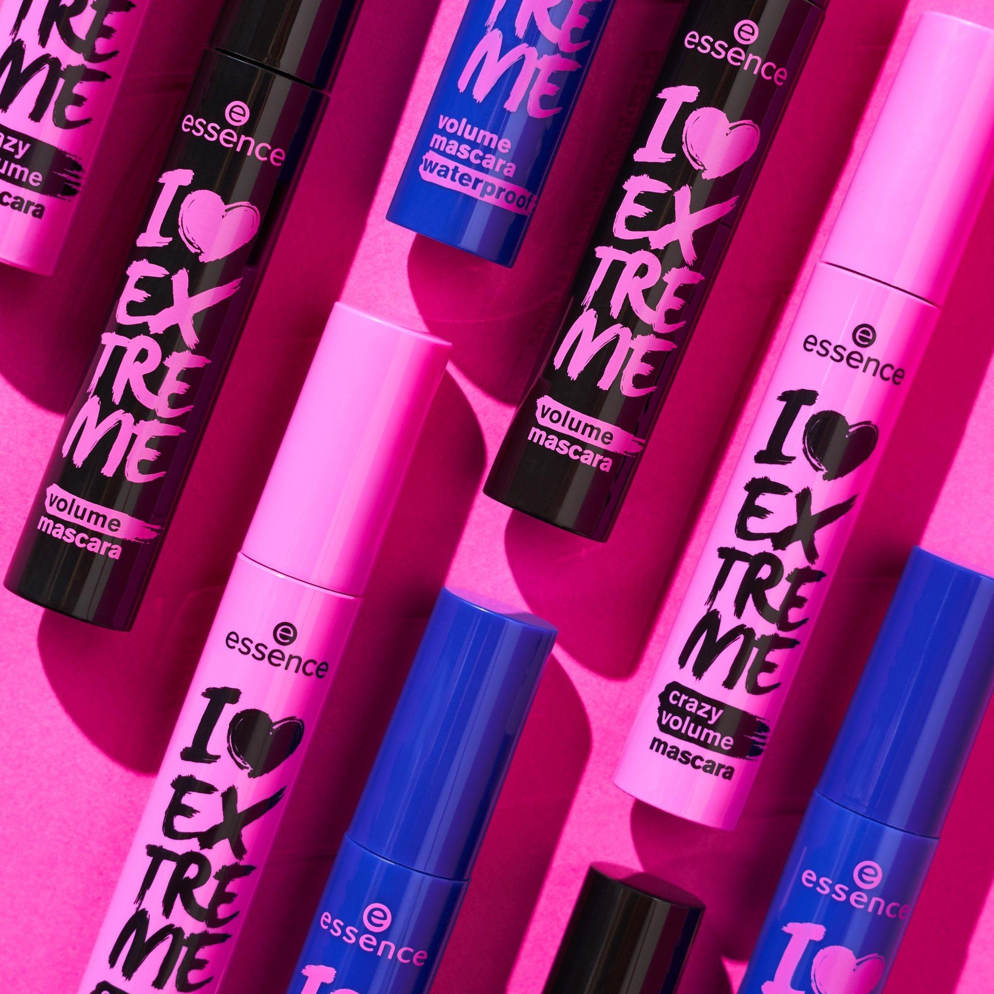 I LOVE EXTREME volume mascara waterproof