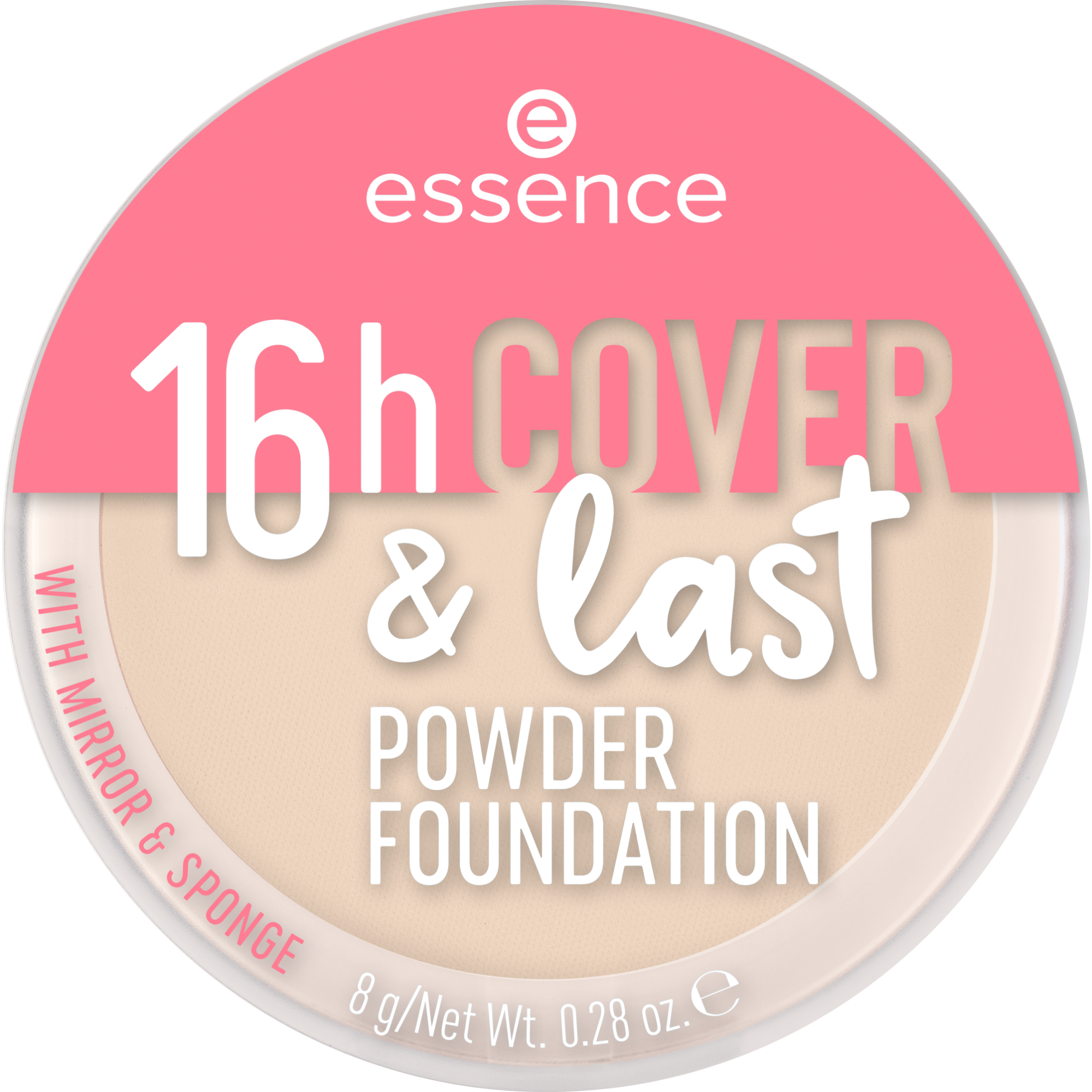 16h COVER & last POWDER FOUNDATION fond de teint poudre longue tenue - 01 Porcelaine