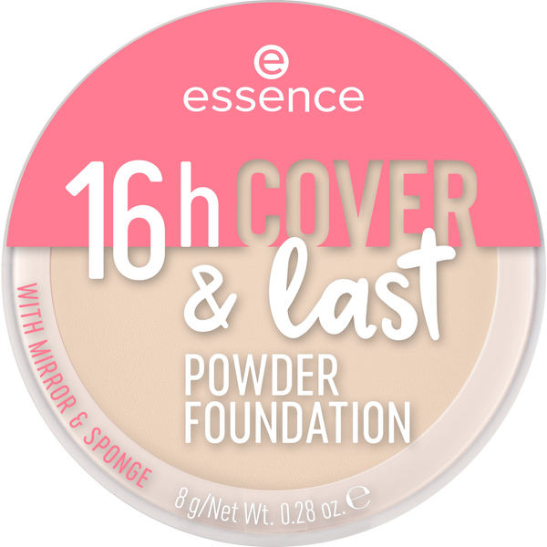 16h COVER & last POWDER FOUNDATION fond de teint poudre longue tenue - 01 Porcelaine