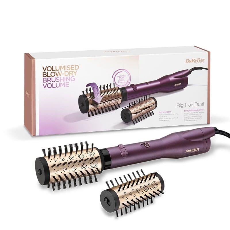 BROSSE SOUFFLANTE ROTATIVE VIOLET 2 ACCESSOIRES AS950E