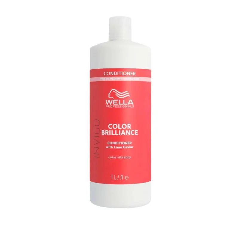 Après-shampoing cheveux colorés et fins à moyens Color Brilliance 1000ml Wella professionals