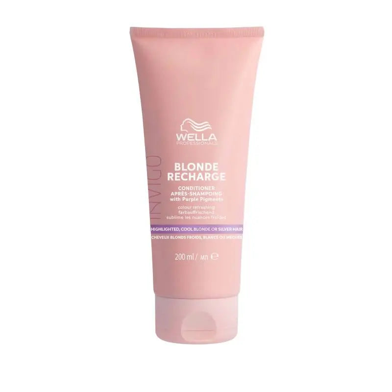 Après-shampoing raviveur de couleur Blonde recharge Invigo 200ml Wella professionals