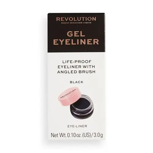Gel Eyeliner Pot With Brush Revolution
