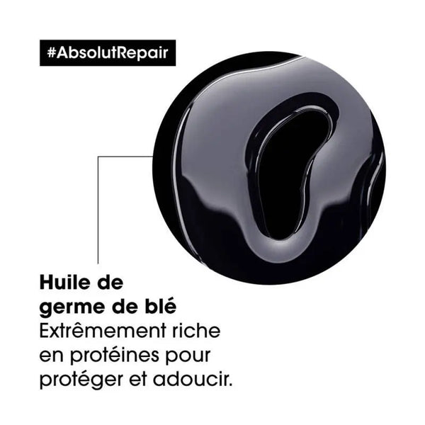 Huile 10-en-1 sans rinçage Absolut Repair 90ml L'oréal professionnel