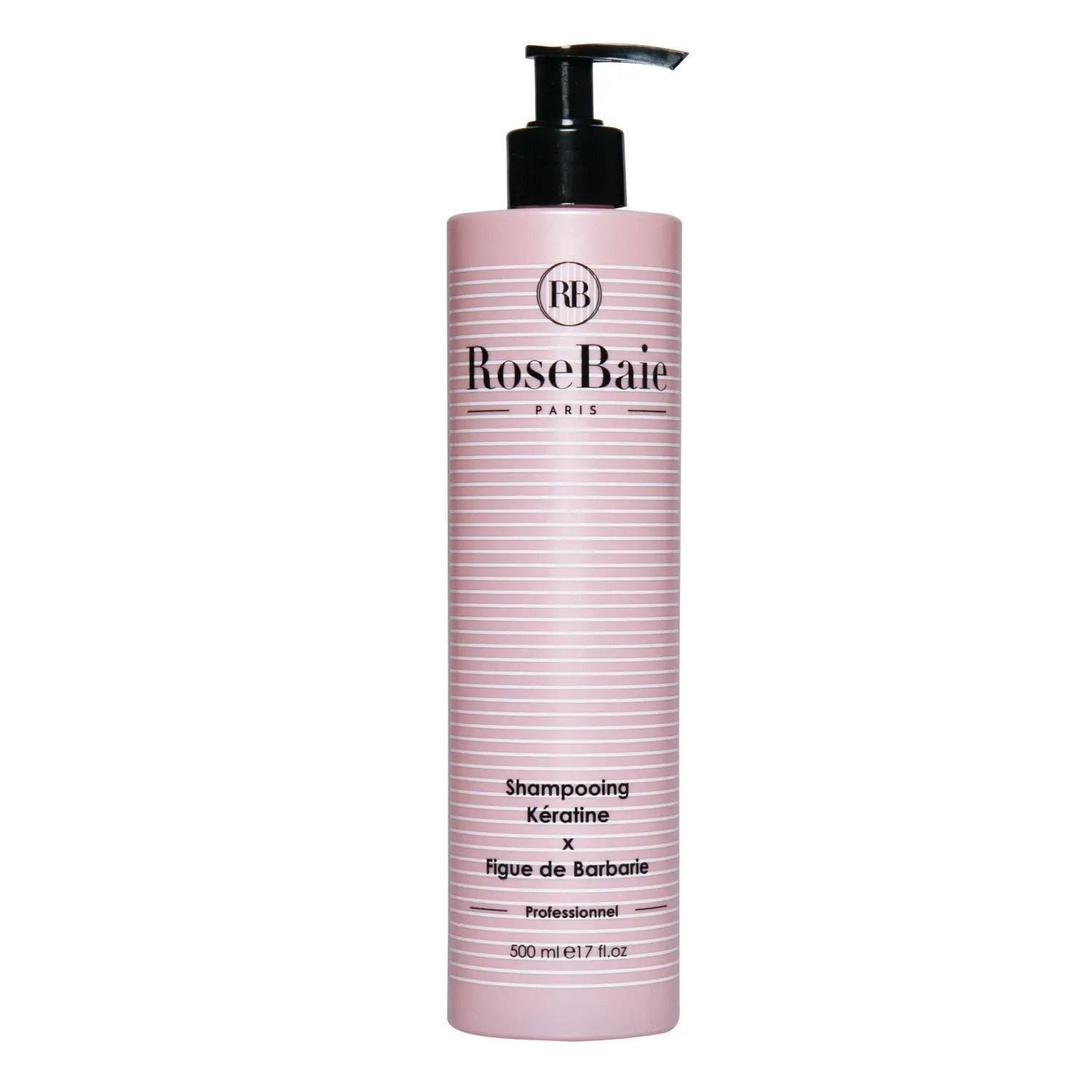 RoseBaie Shampoing Kératine x Figue de Barbarie 500ml Rose baie